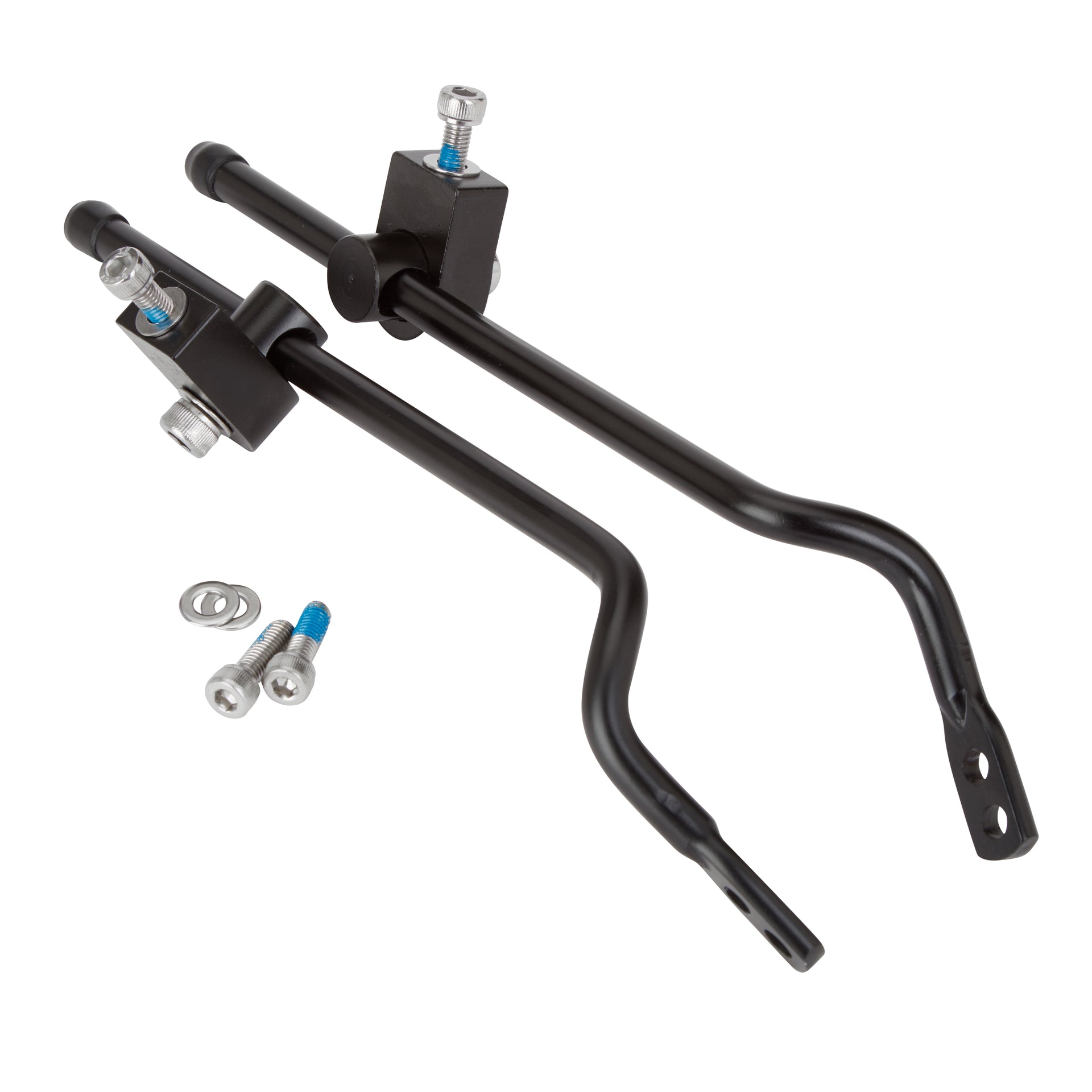 Rack Fittings Silver Black